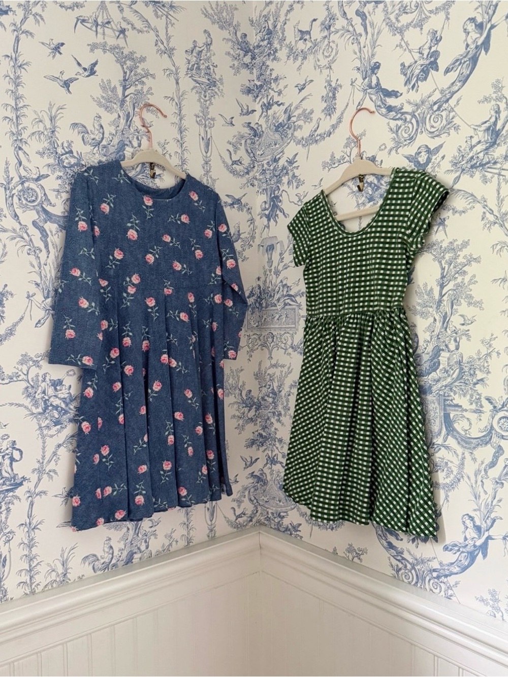 Alice + Ames gingham swing Dress 4T Sweet Bamboo Dress 4T bundle set